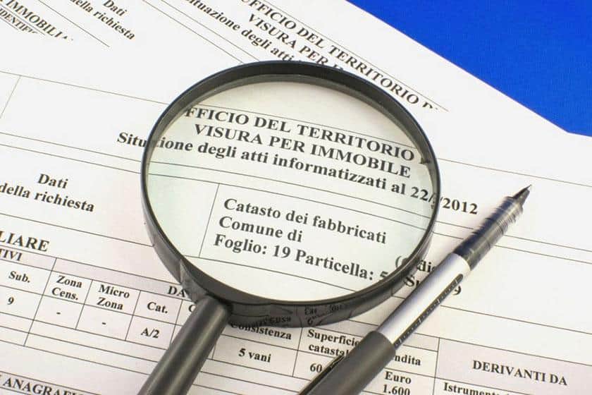 Variazioni catastali e modifiche accatastamento Costo visura catastale geometra